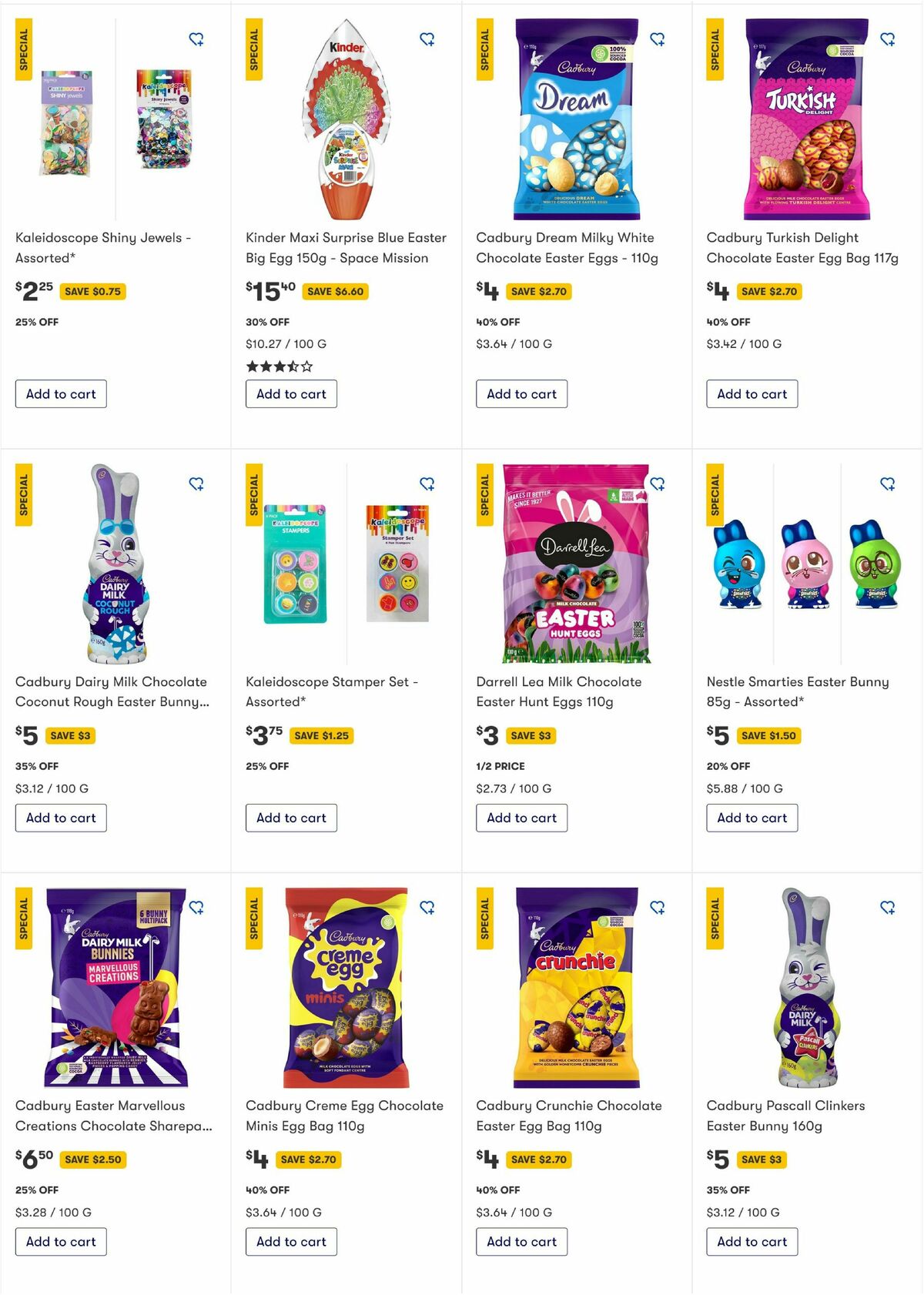 Big W Easter Catalogues from 10 April