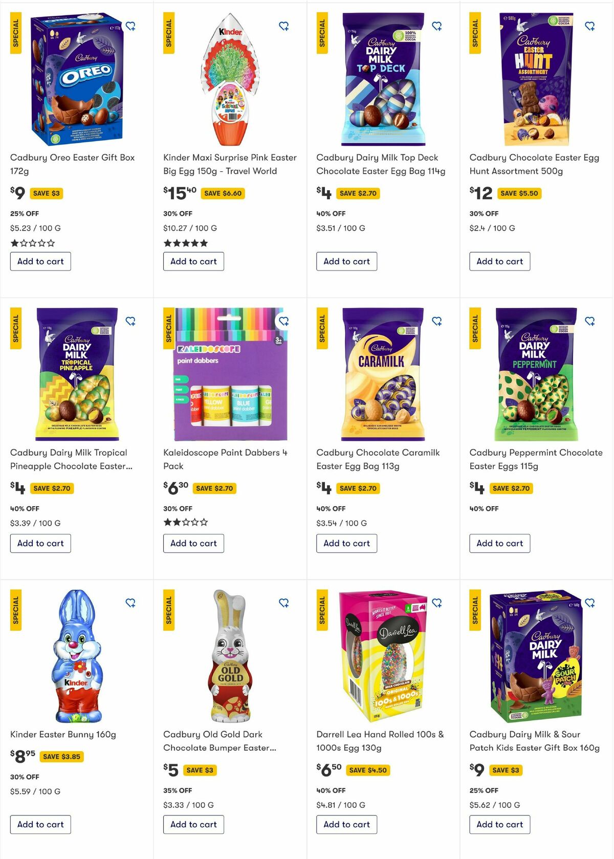 Big W Easter Catalogues from 10 April
