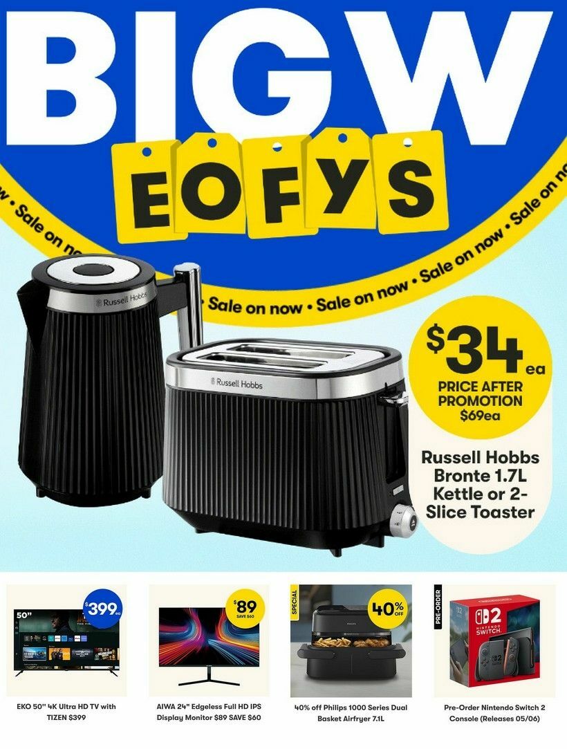 Big W Catalogues from 29 May