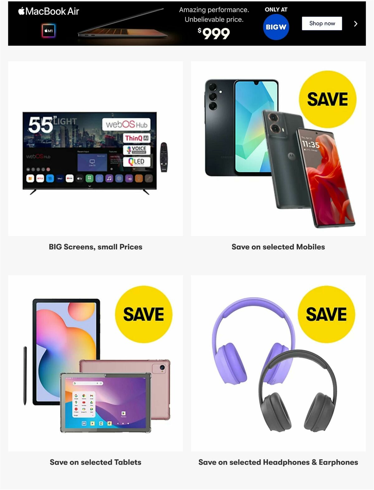 Big W Catalogues from 29 May