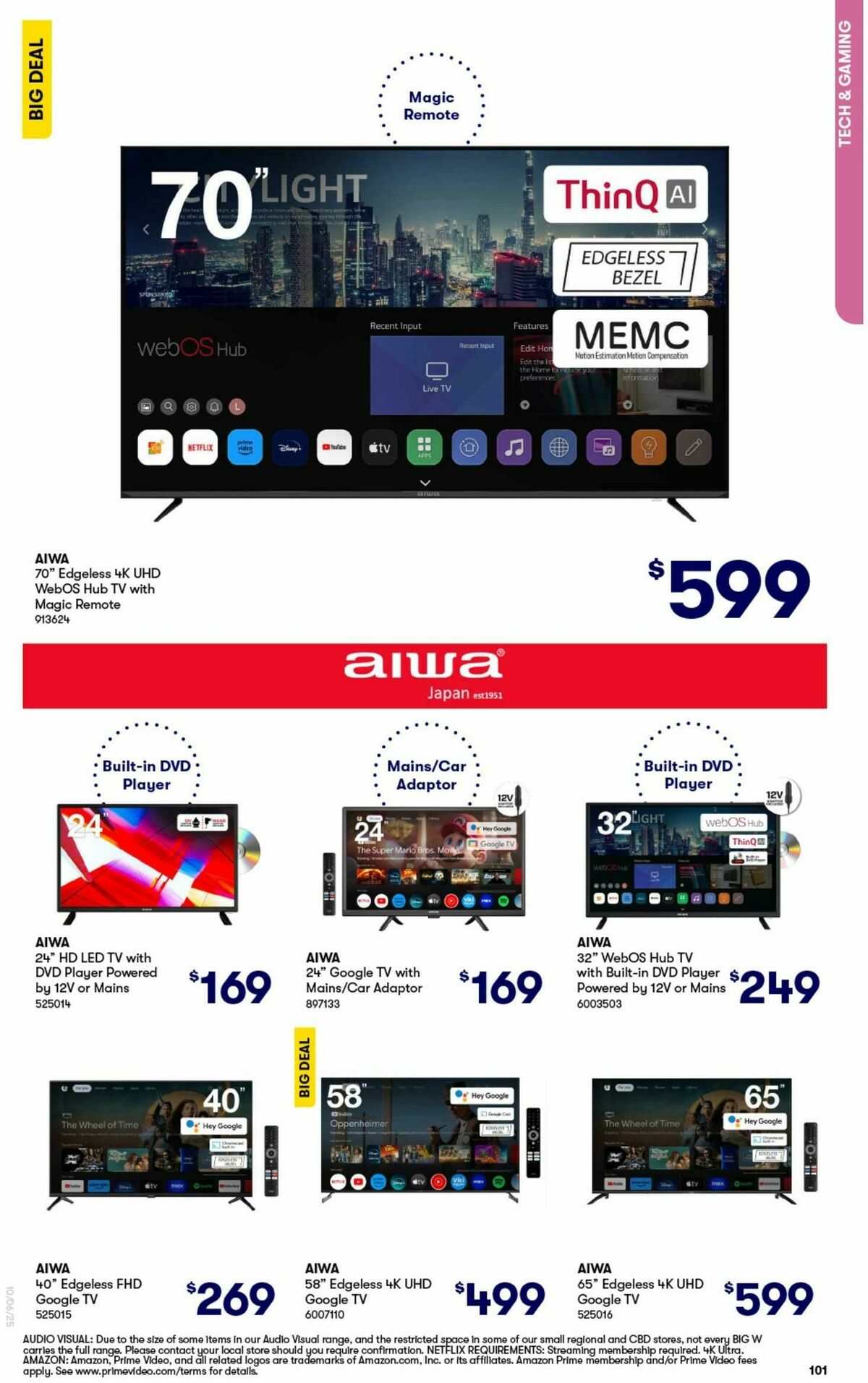 Big W Big Whopping Toy Sale Catalogues from 10 June