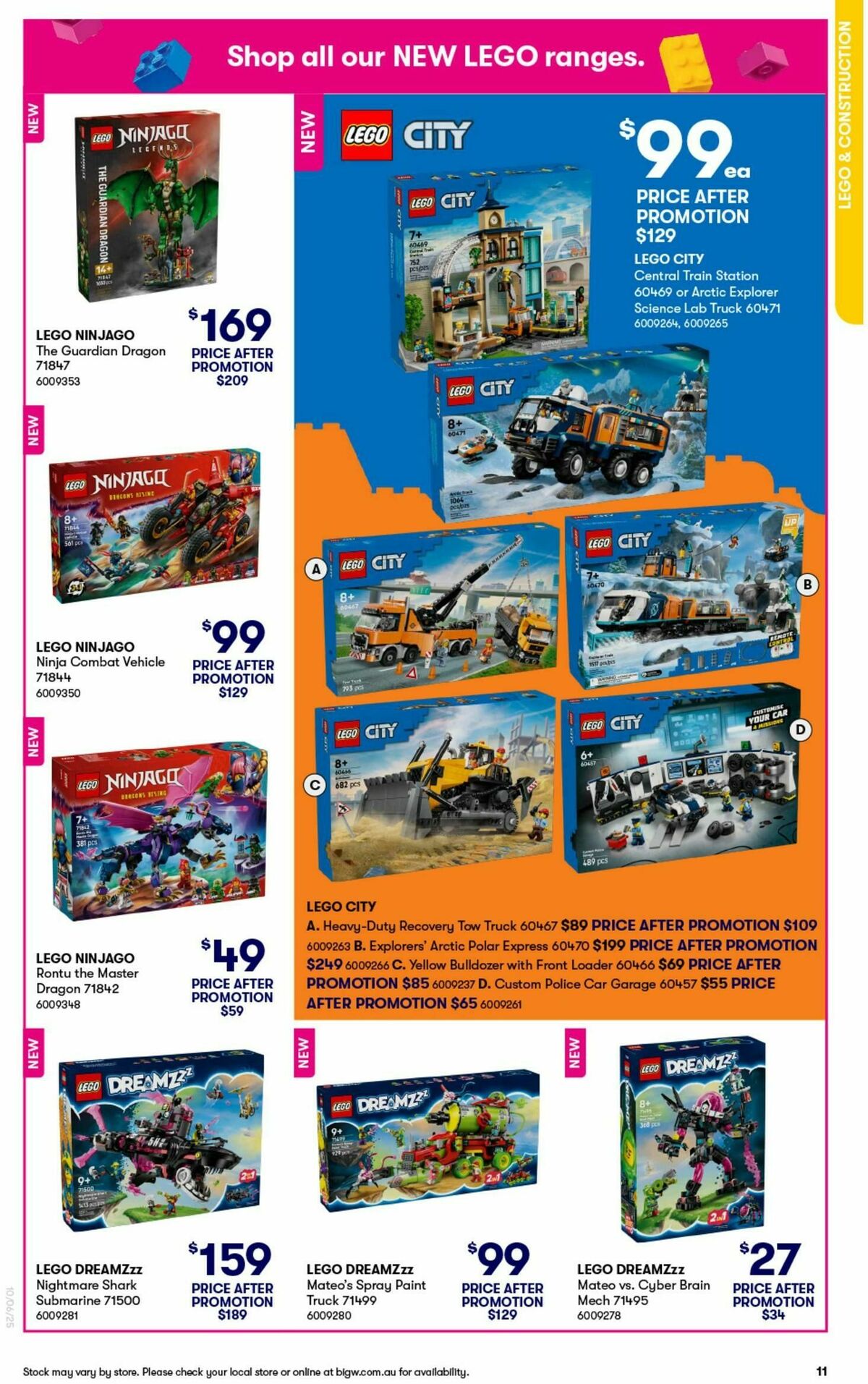 Big W Big Whopping Toy Sale Catalogues from 10 June