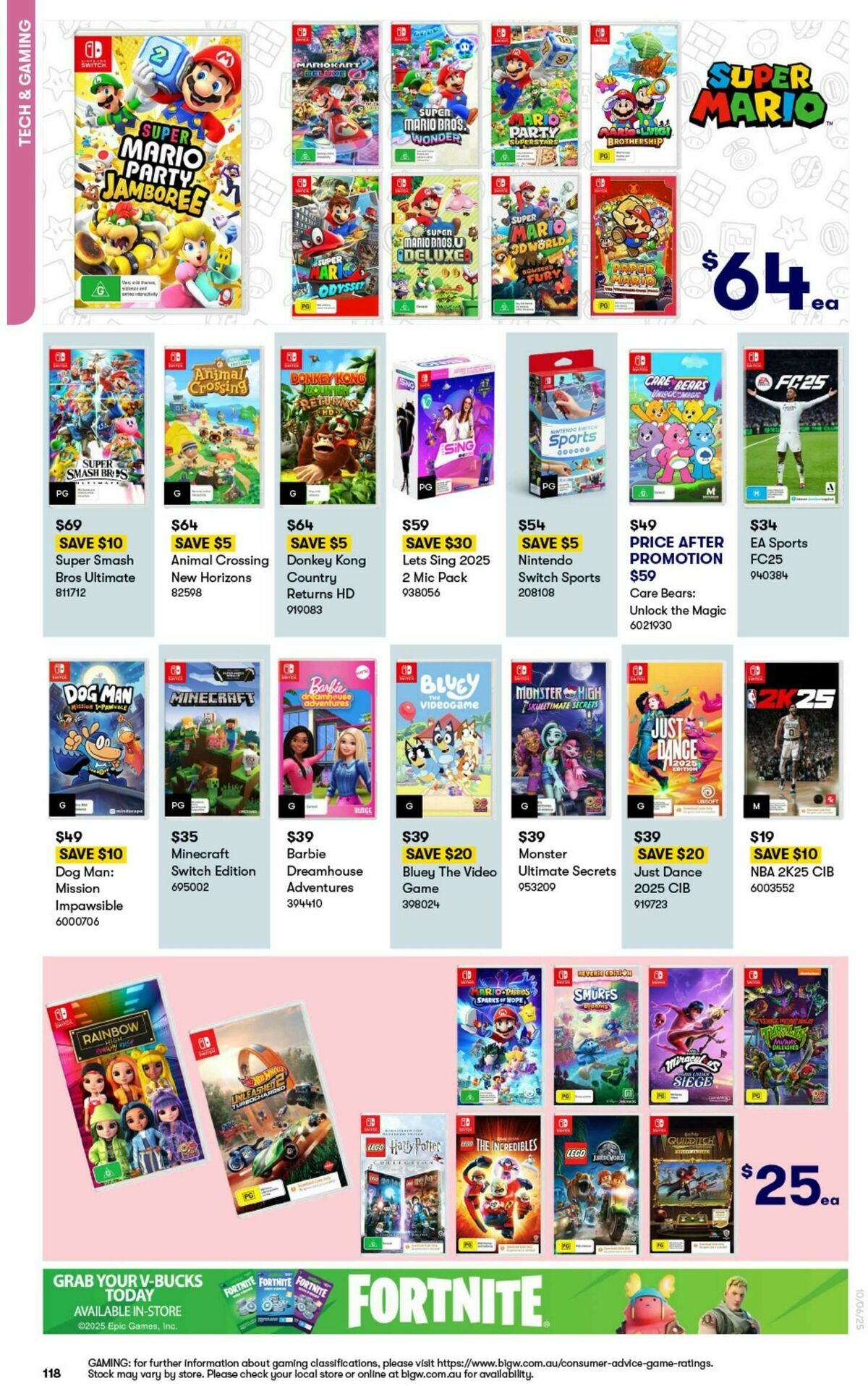 Big W Big Whopping Toy Sale Catalogues from 10 June