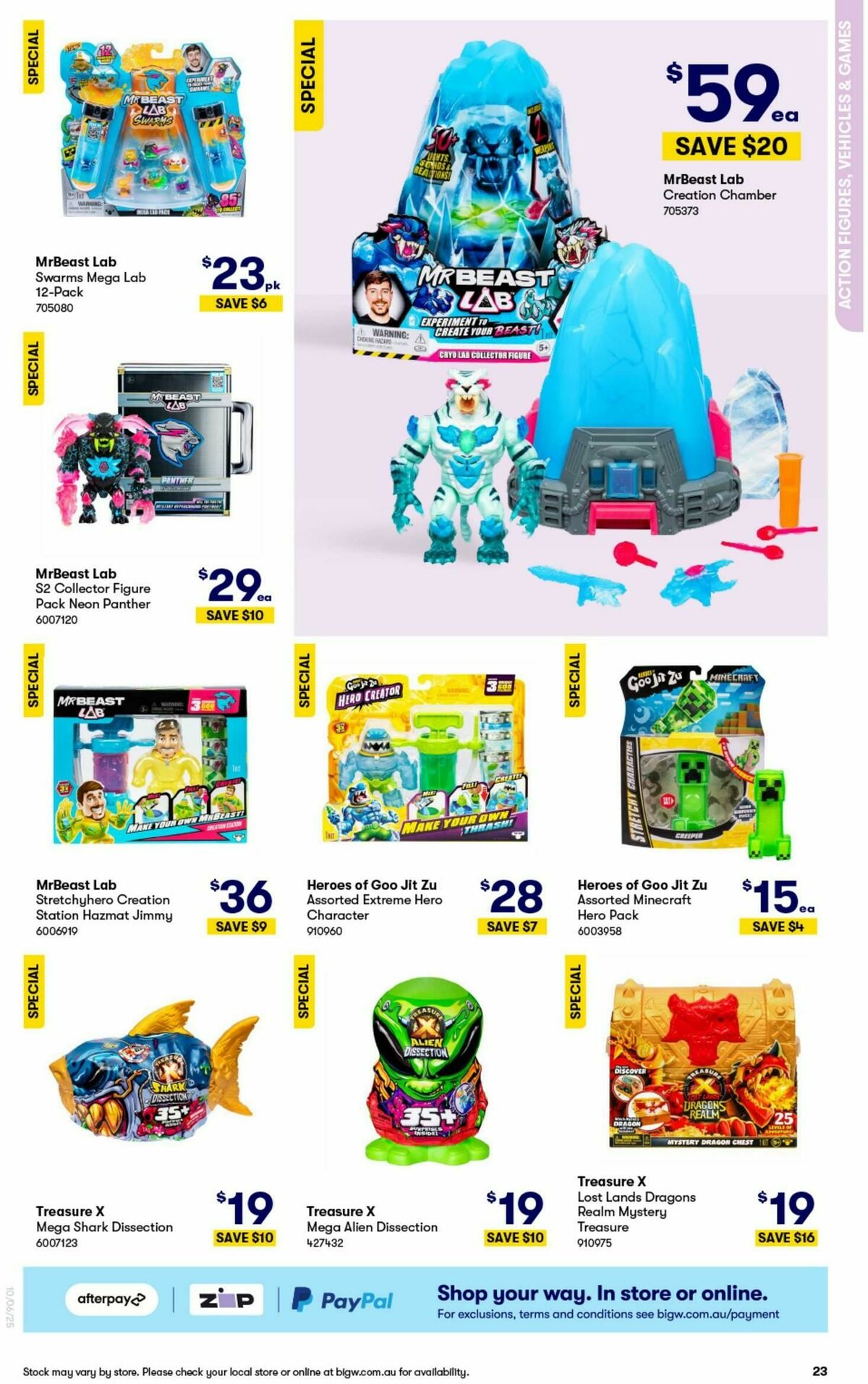 Big W Big Whopping Toy Sale Catalogues from 10 June