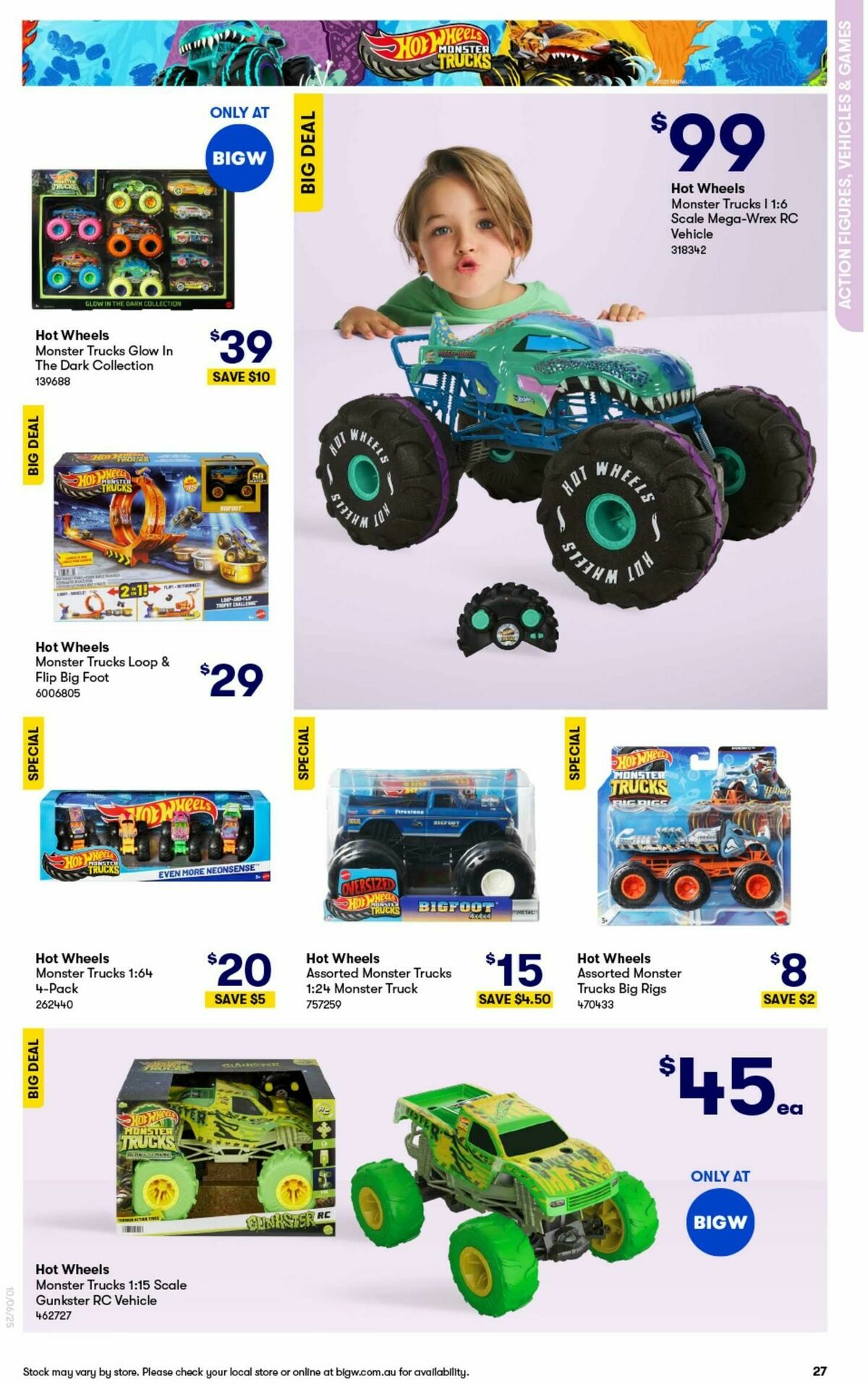 Big W Big Whopping Toy Sale Catalogues from 10 June