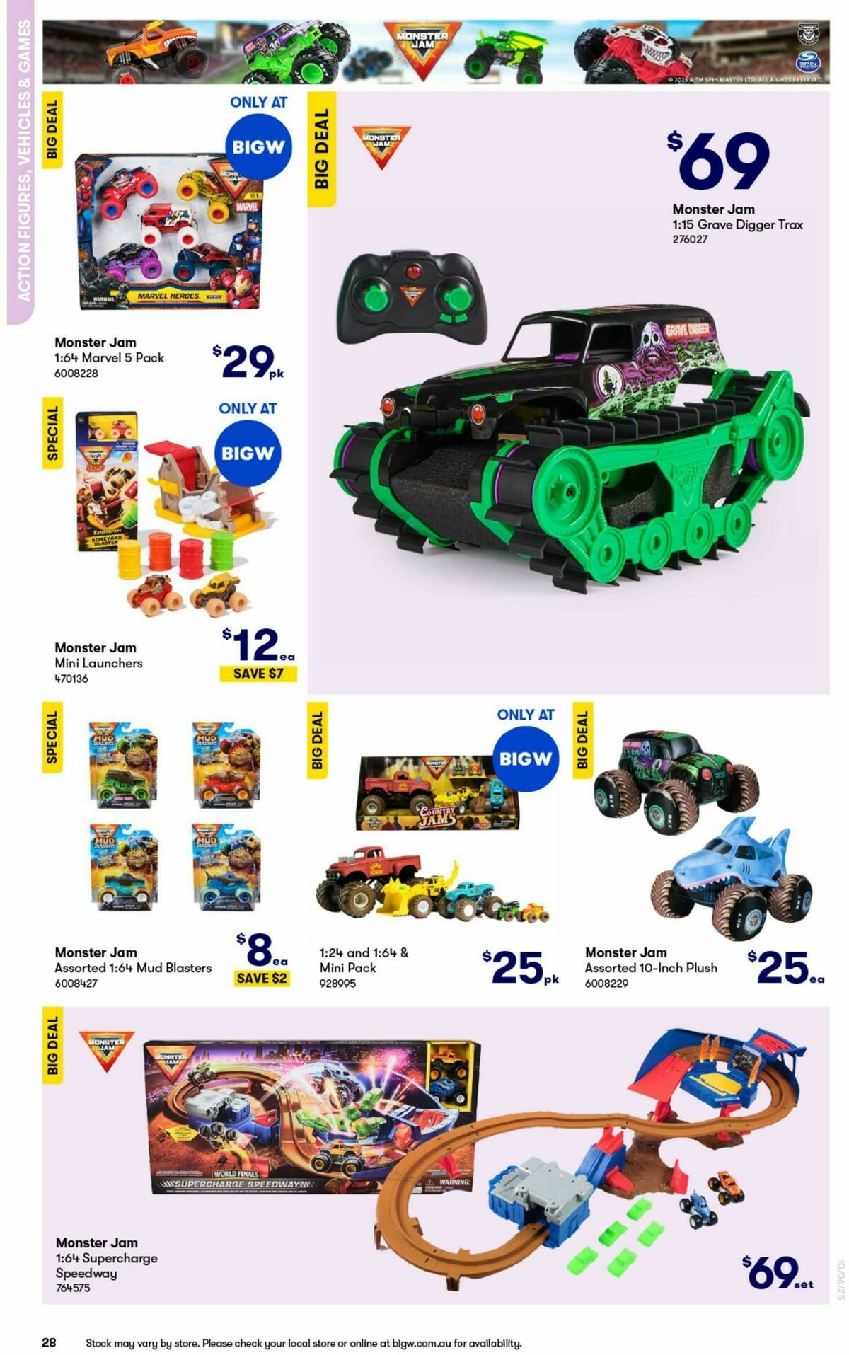 Big W Big Whopping Toy Sale Catalogues from 10 June