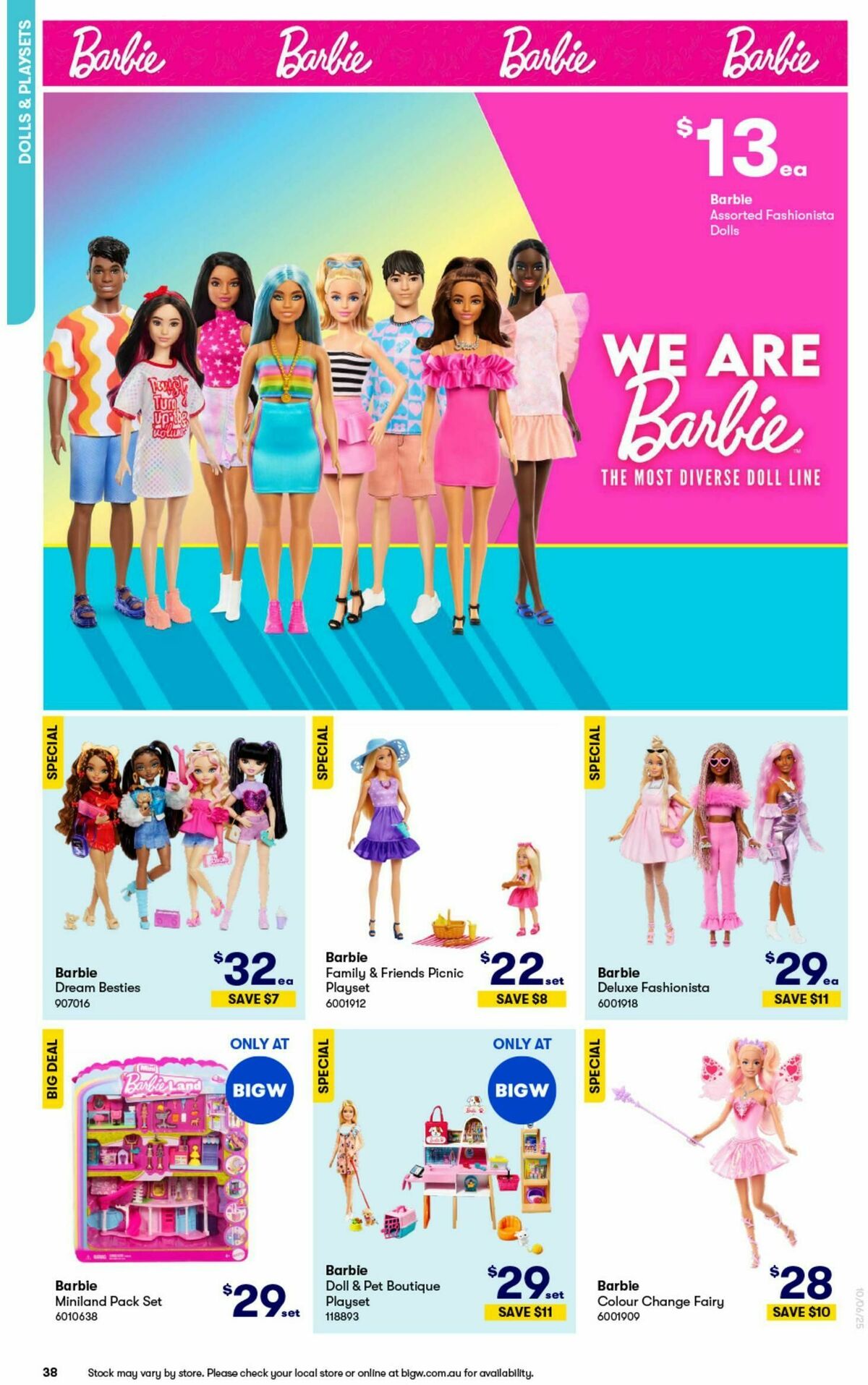 Big W Big Whopping Toy Sale Catalogues from 10 June