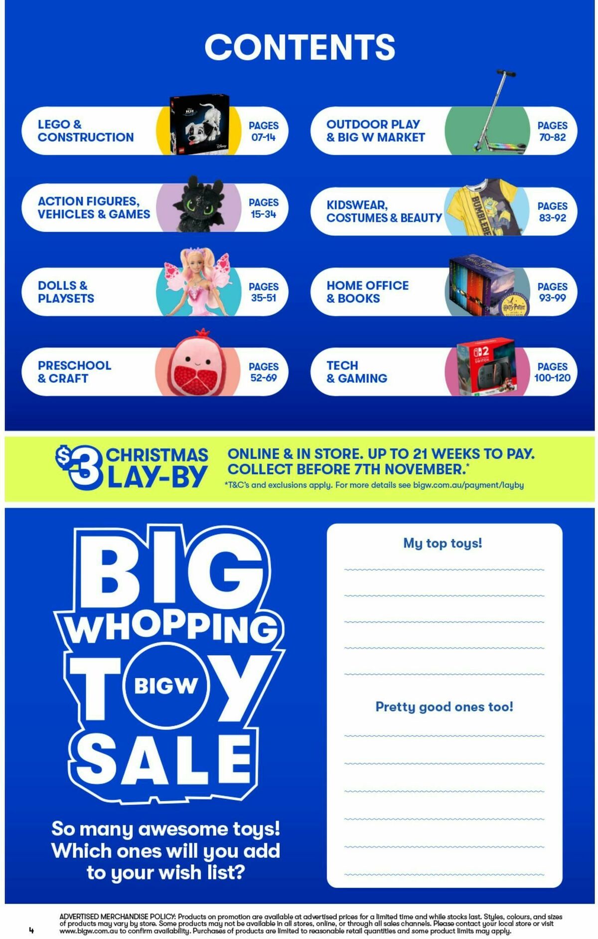 Big W Big Whopping Toy Sale Catalogues from 10 June
