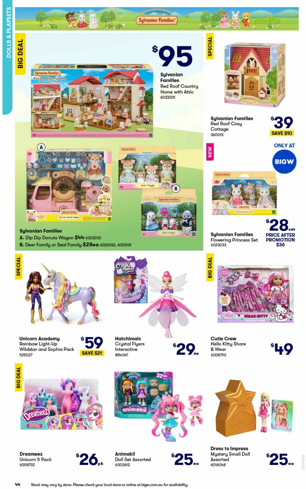 Big W Big Whopping Toy Sale Catalogues from 10 June