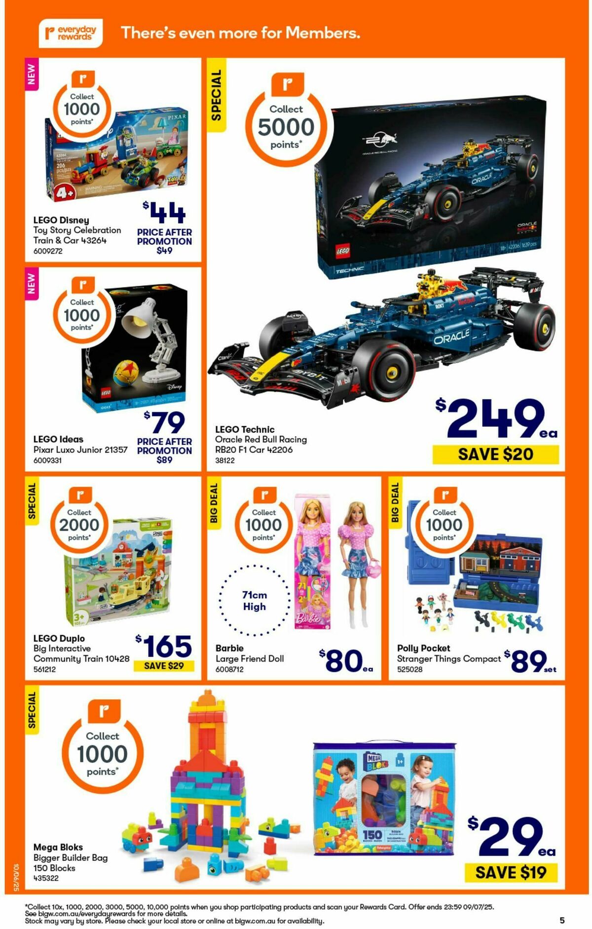 Big W Big Whopping Toy Sale Catalogues from 10 June