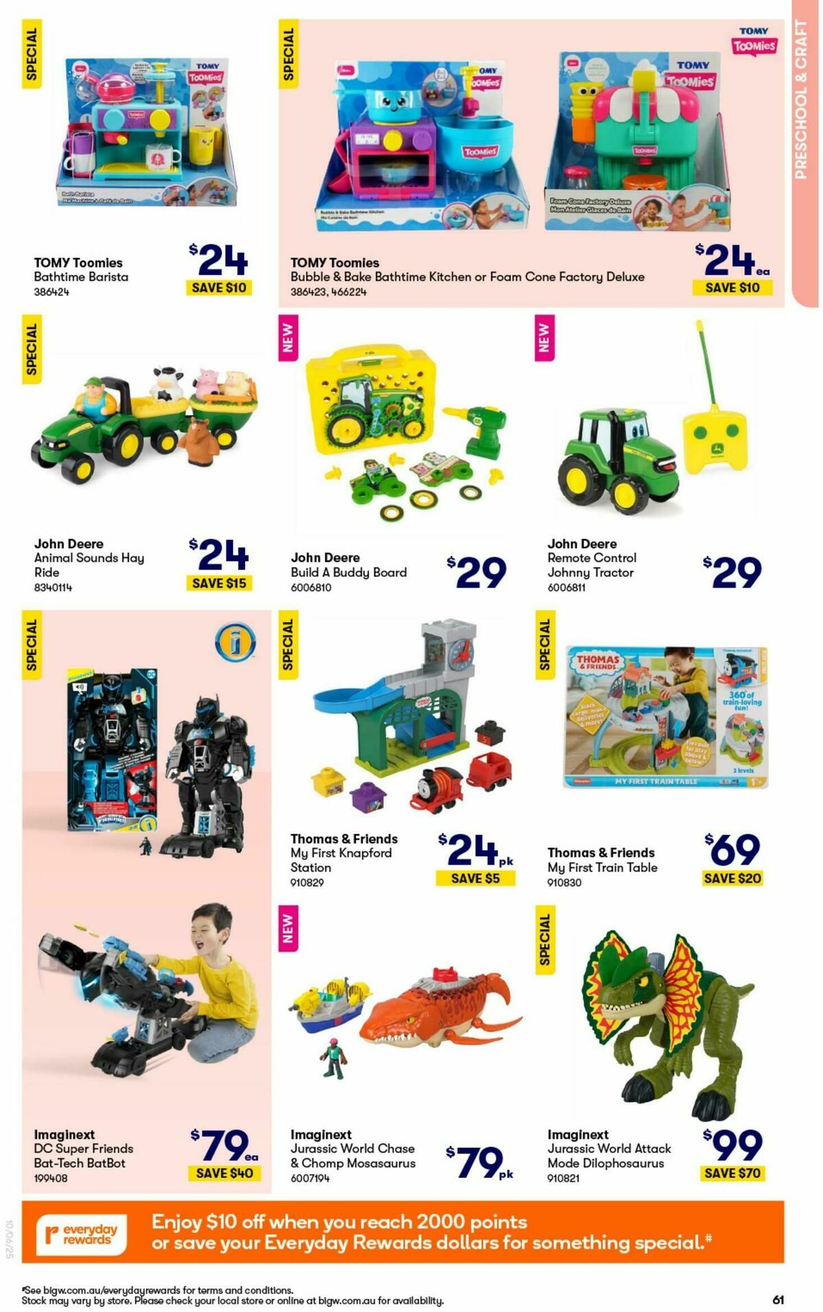 Big W Big Whopping Toy Sale Catalogues from 10 June