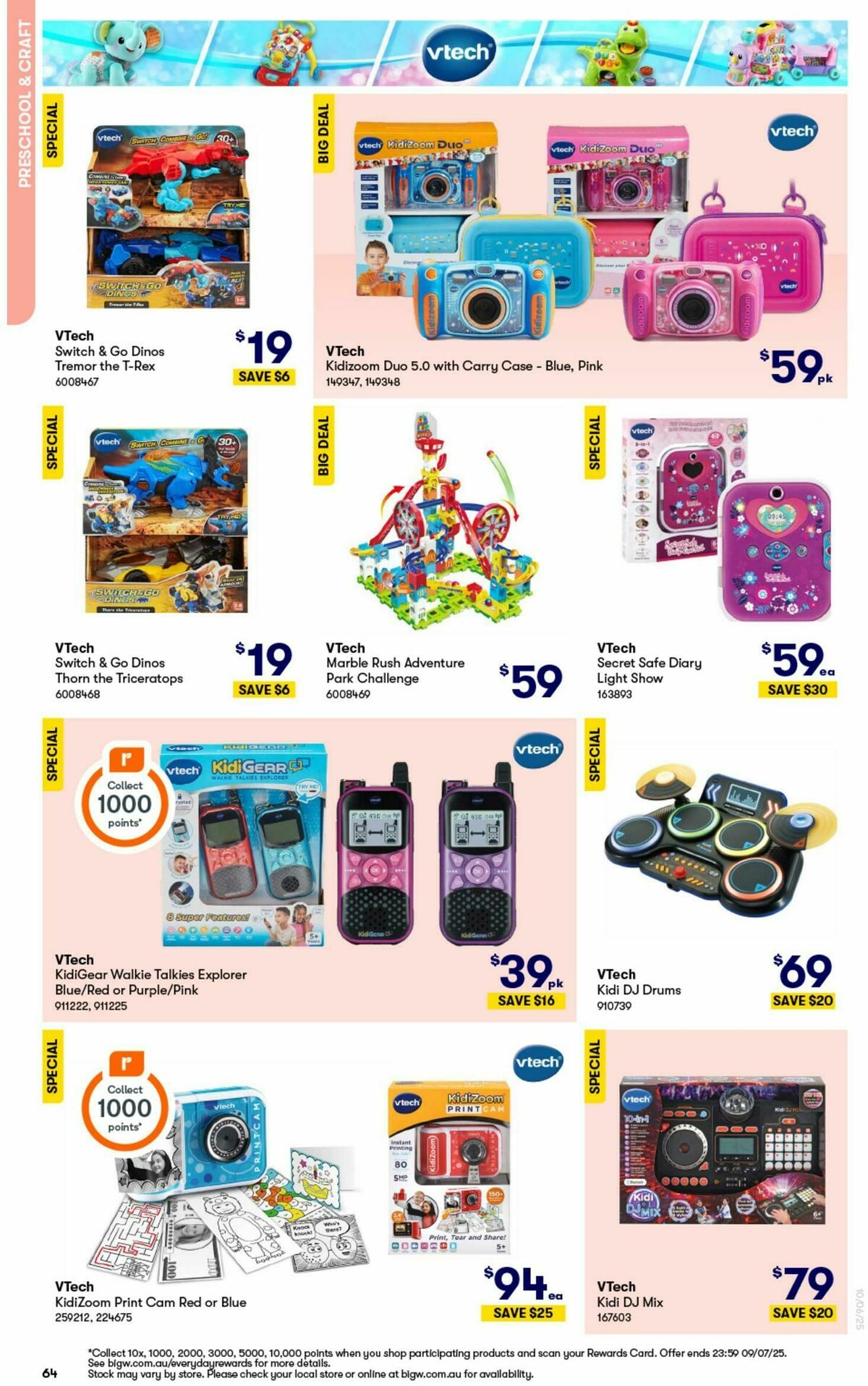 Big W Big Whopping Toy Sale Catalogues from 10 June