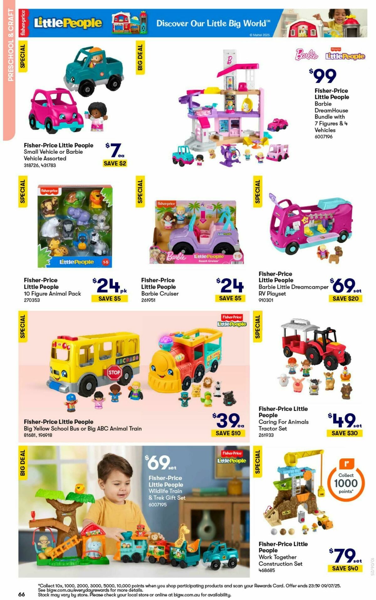 Big W Big Whopping Toy Sale Catalogues from 10 June
