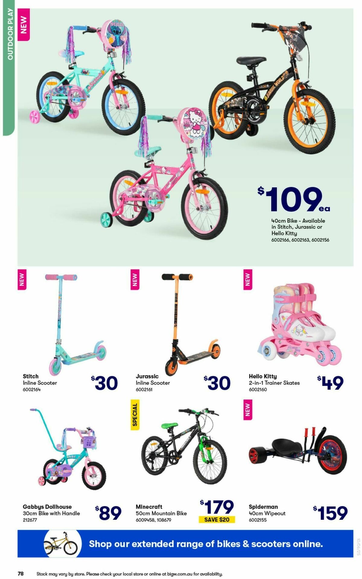 Big W Big Whopping Toy Sale Catalogues from 10 June