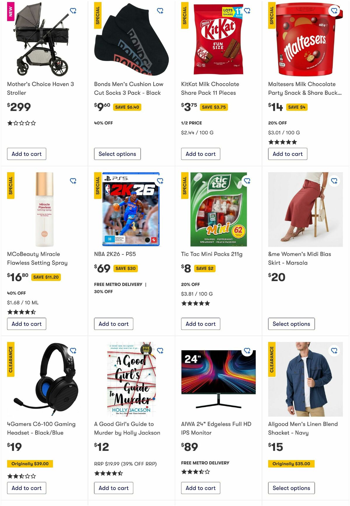 Big W Catalogues from 31 October