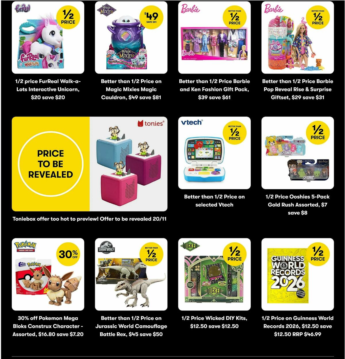 Big W Black Friday Catalogues from 20 November