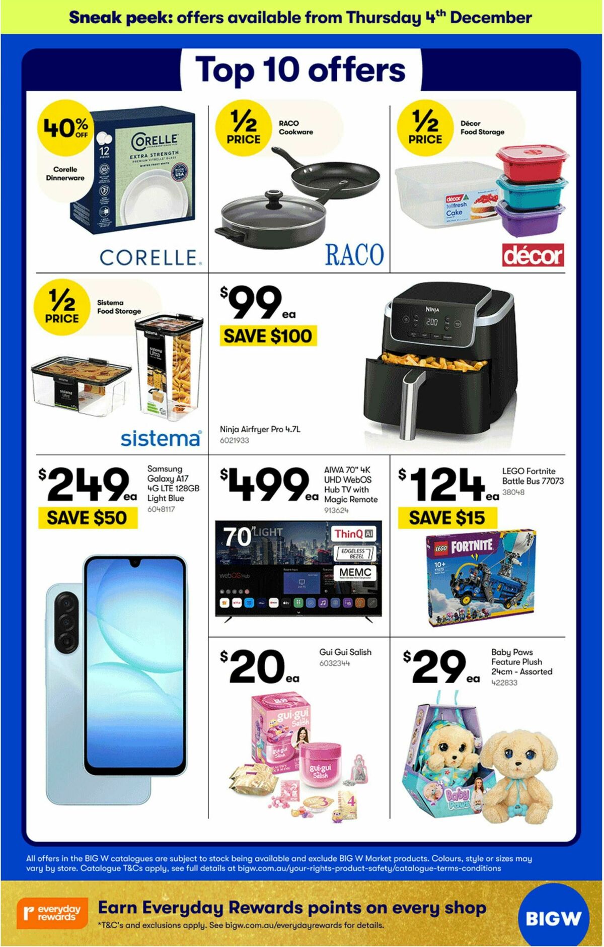 Big W Christmas Must Have Deals Catalogues from 4 December
