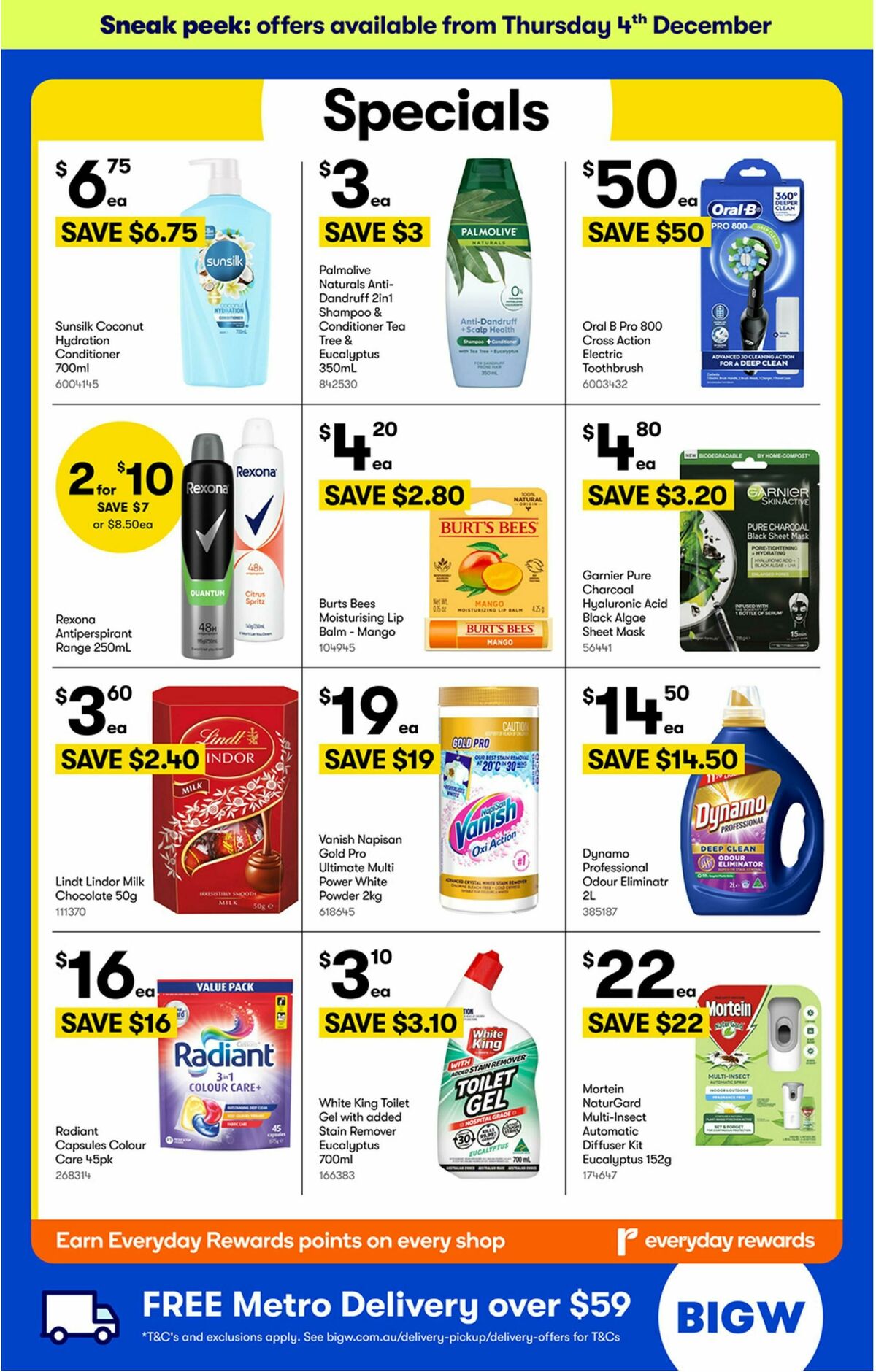 Big W Everyday Essential Deals Catalogues from 4 December