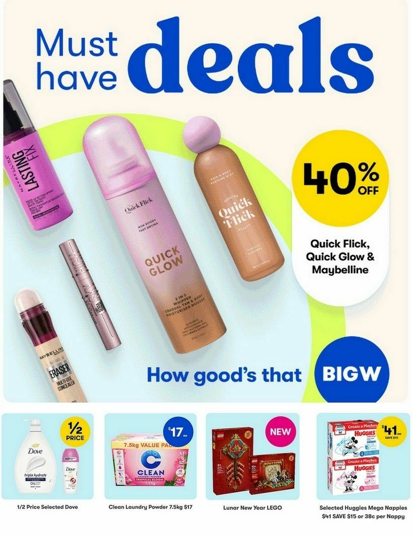 Big W Catalogues from 6 January