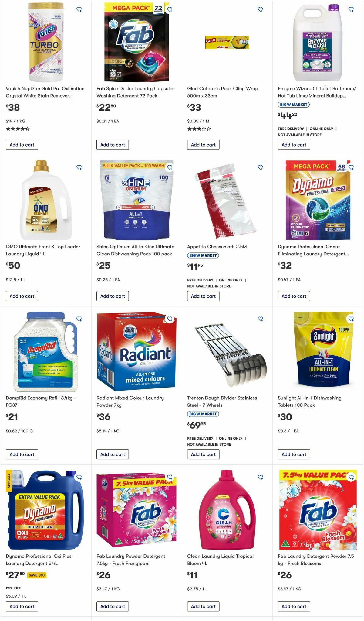 Big W Household Cleaning Catalogues from 18 January