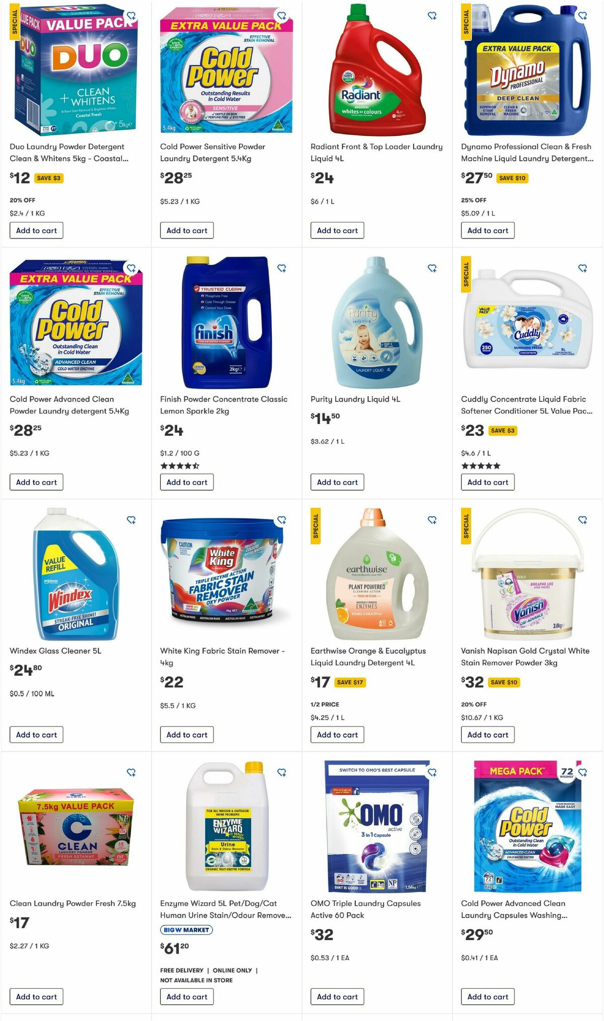 Big W Household Cleaning Catalogues from 18 January