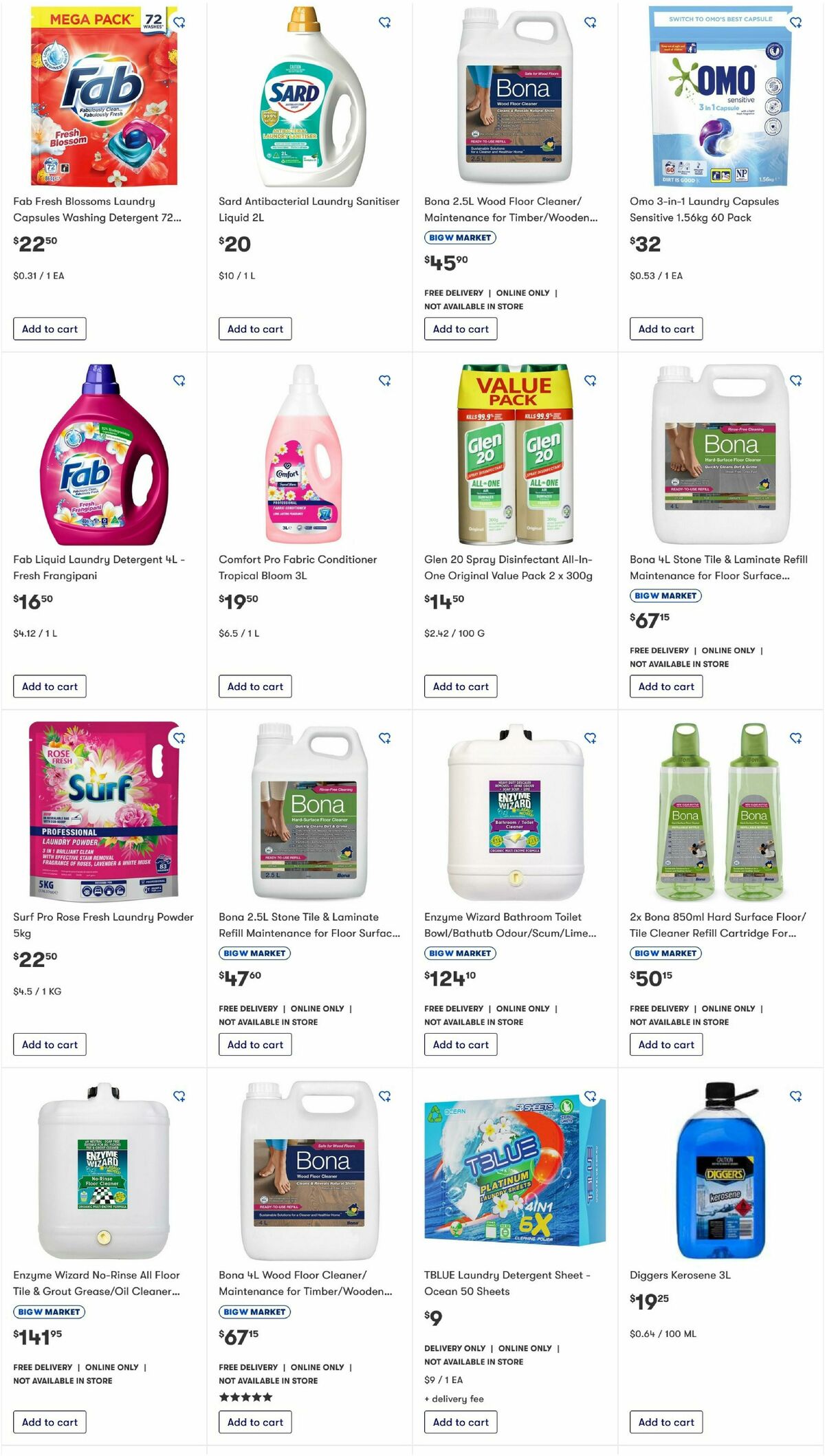 Big W Household Cleaning Catalogues from 18 January