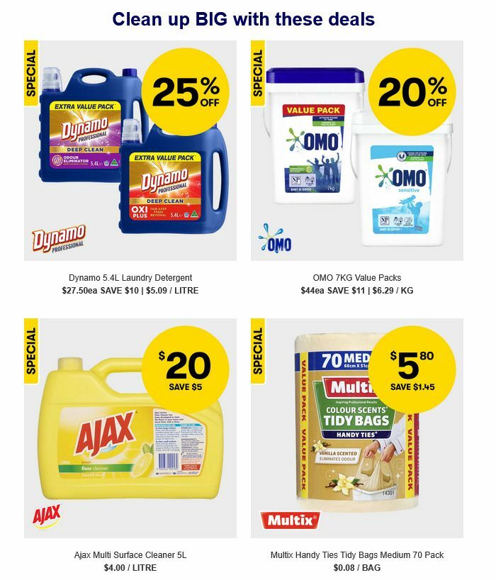 Big W Household Cleaning Catalogues from 18 January