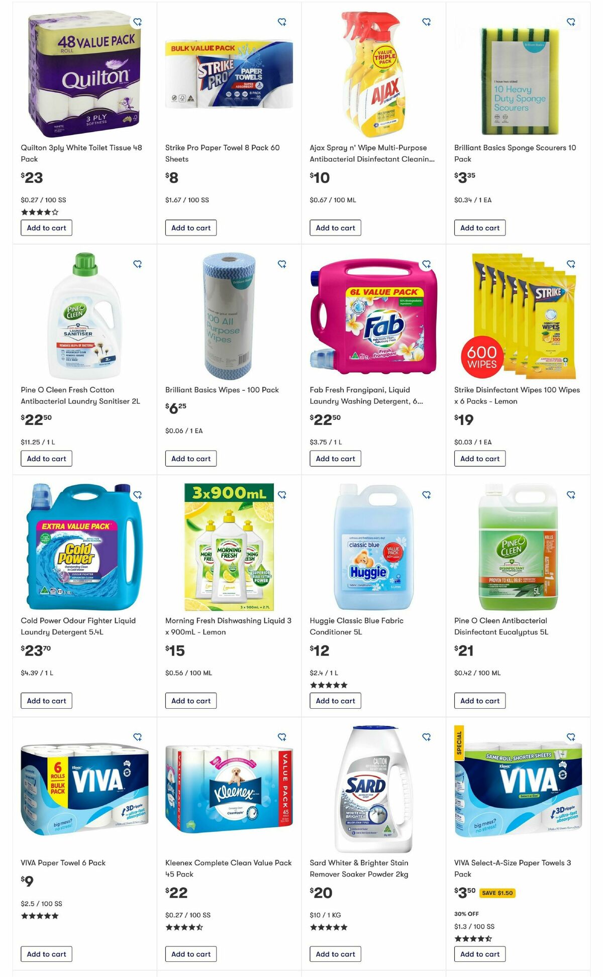 Big W Household Cleaning Catalogues from 18 January