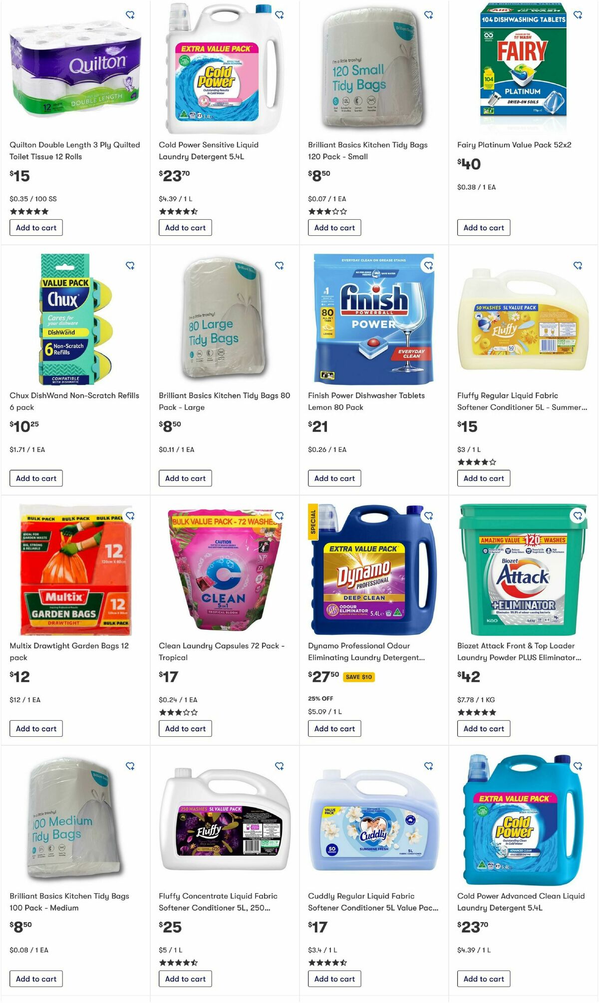 Big W Household Cleaning Catalogues from 18 January