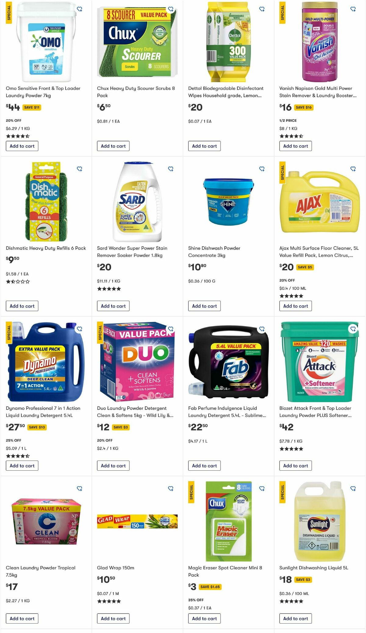 Big W Household Cleaning Catalogues from 18 January