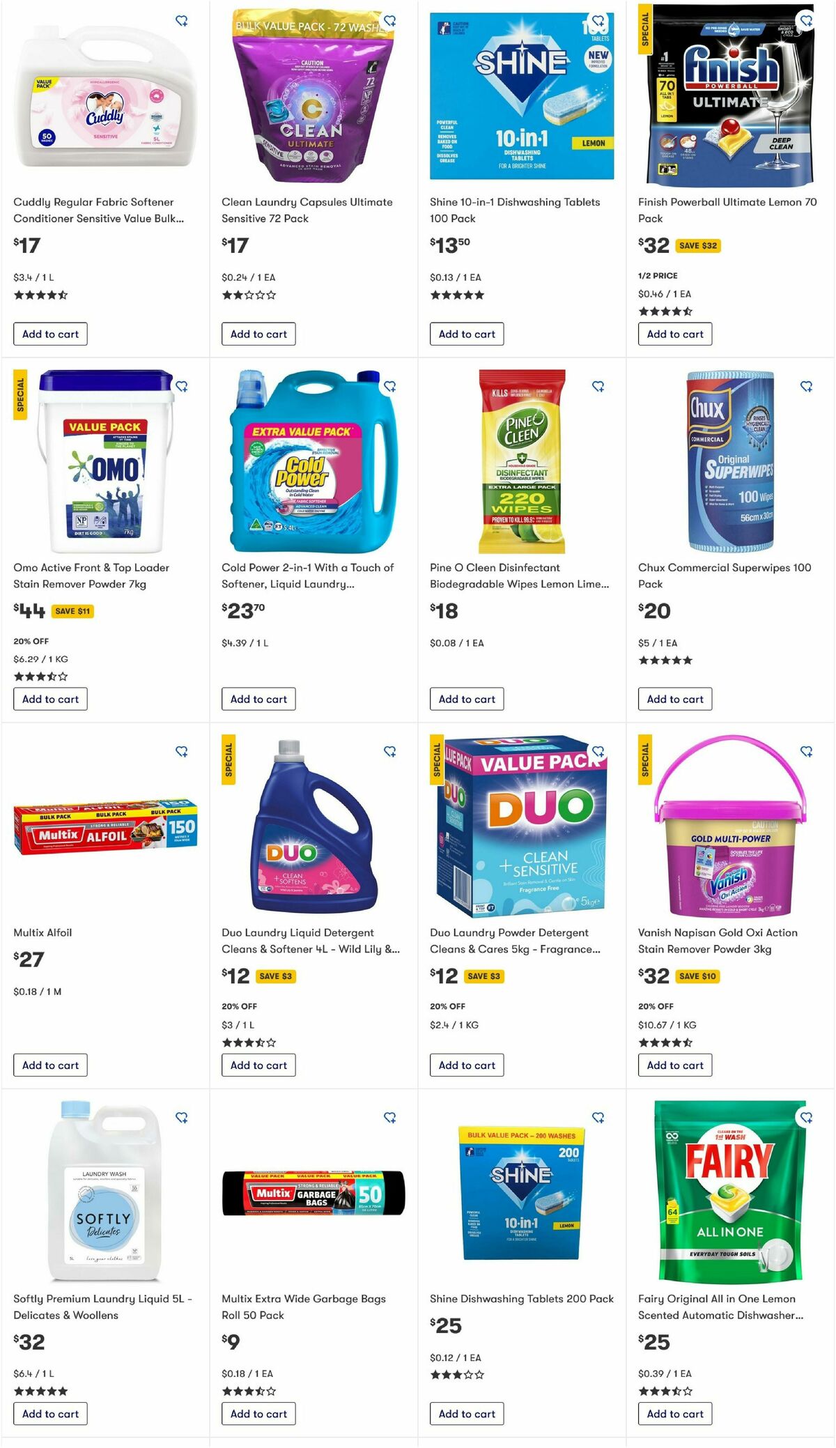 Big W Household Cleaning Catalogues from 18 January