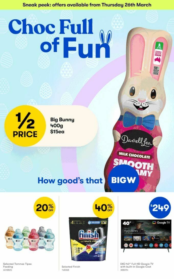 Big W Catalogues from 26 March