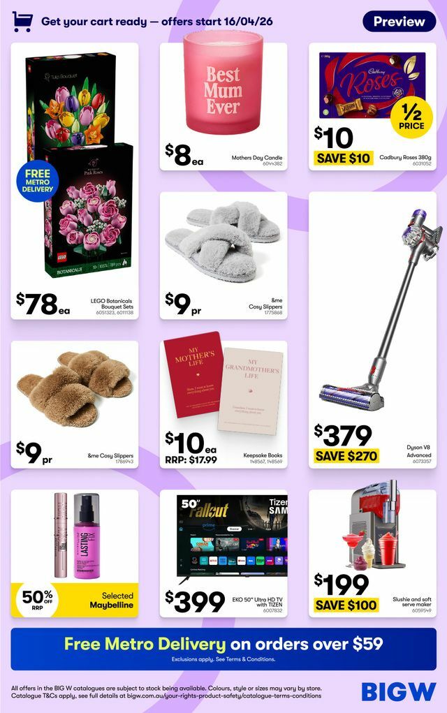 Big W Catalogues from 16 April
