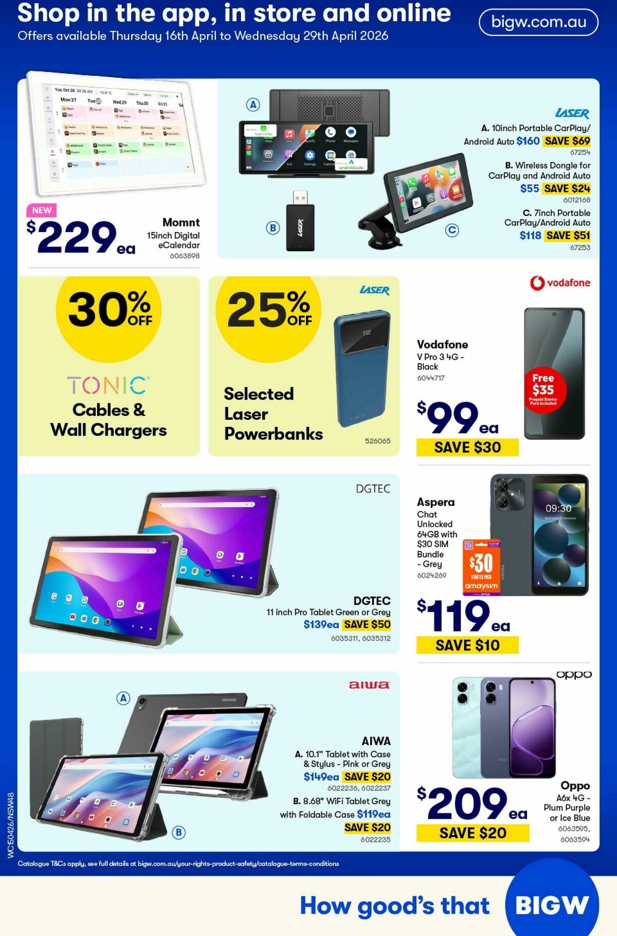 Big W Catalogues from 16 April