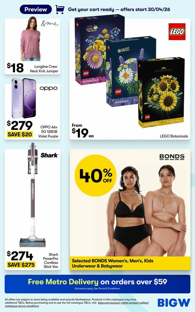 Big W Catalogues from 30 April