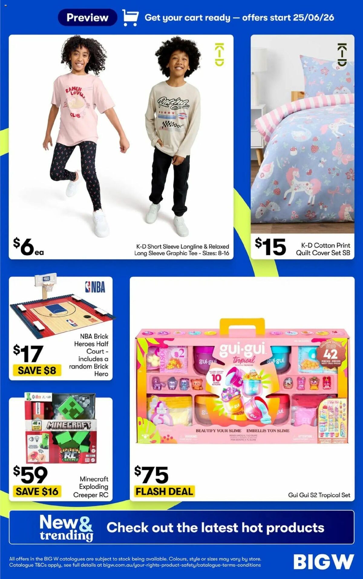 Big W Catalogues from 25 June