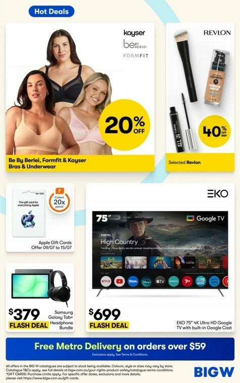 Big W Catalogues from 9 July