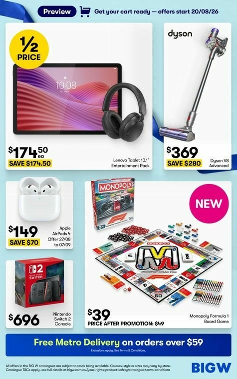 Big W Catalogues from 20 August