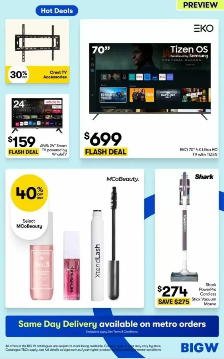 Big W Catalogues from 3 September