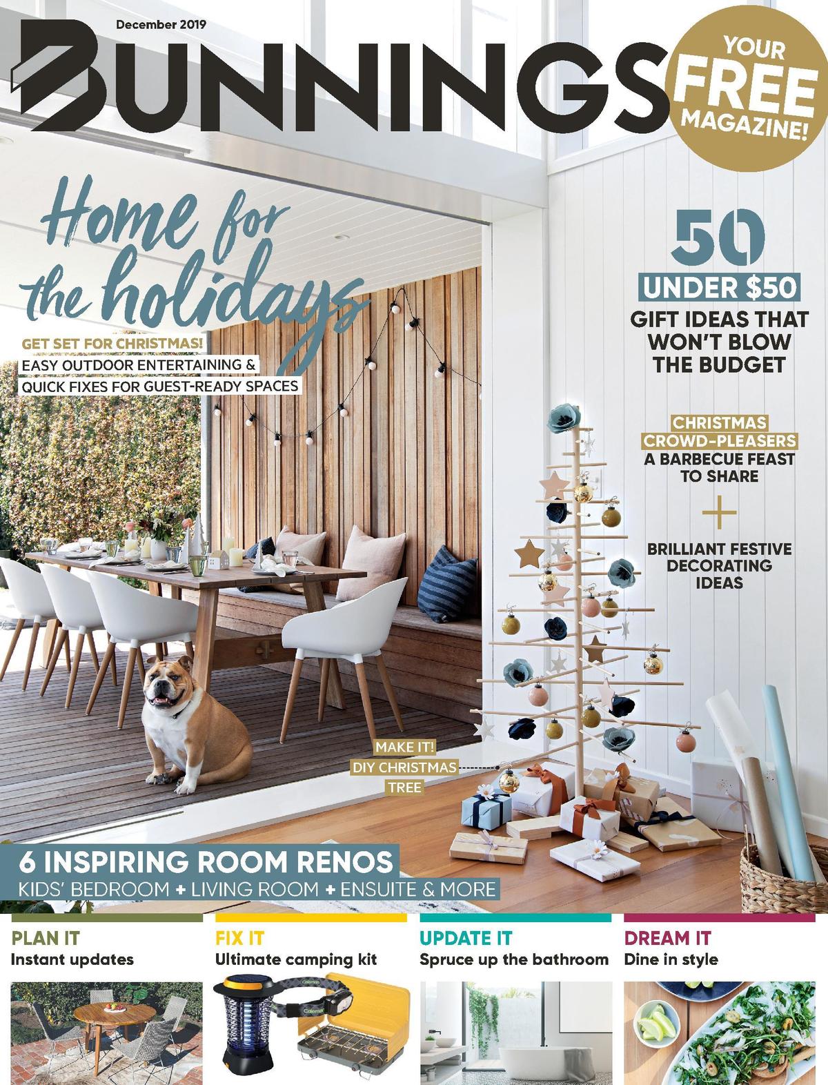 Bunnings Warehouse December Magazine Catalogues from 1 December