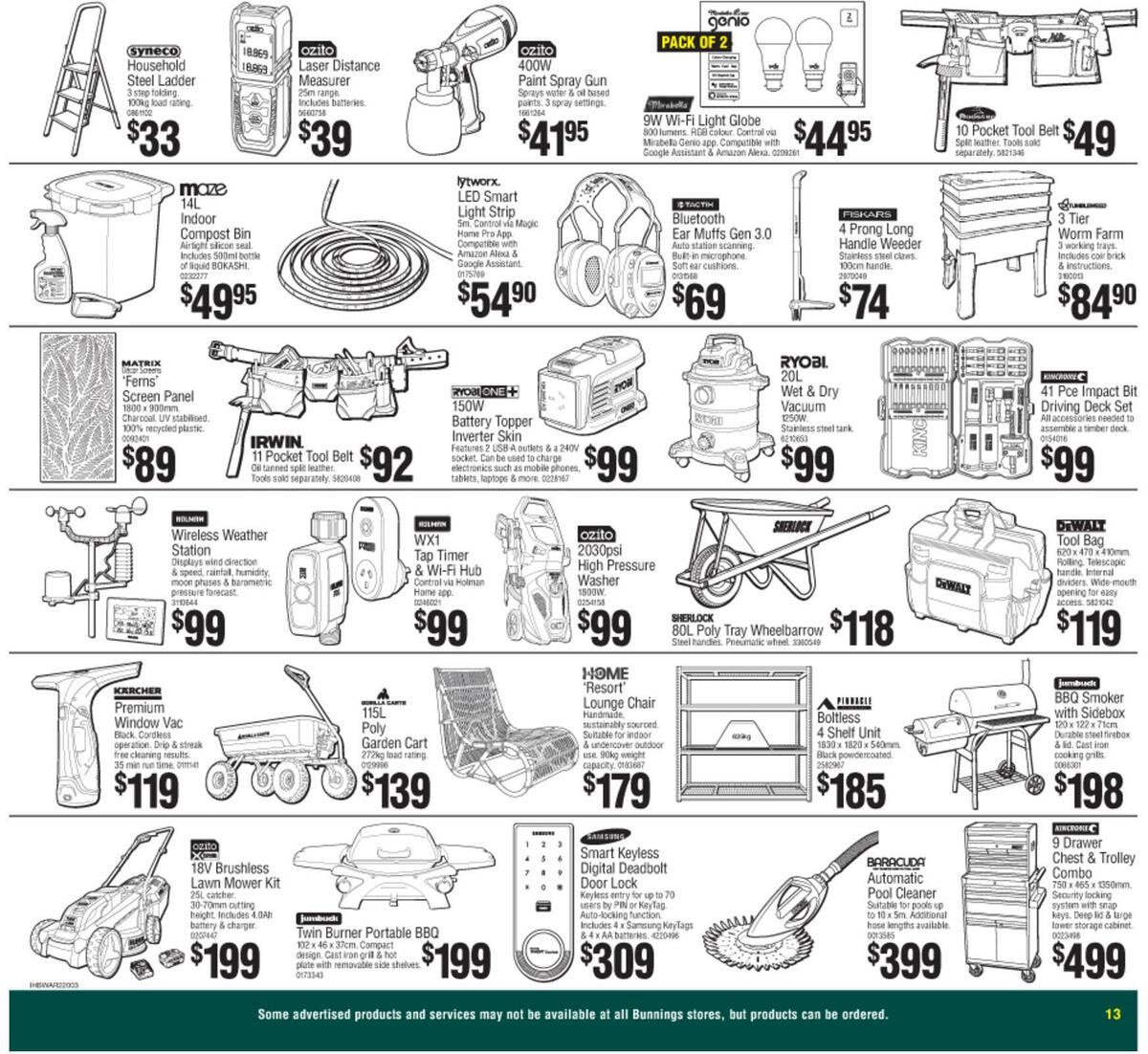 Bunnings Warehouse Catalogues from 19 August