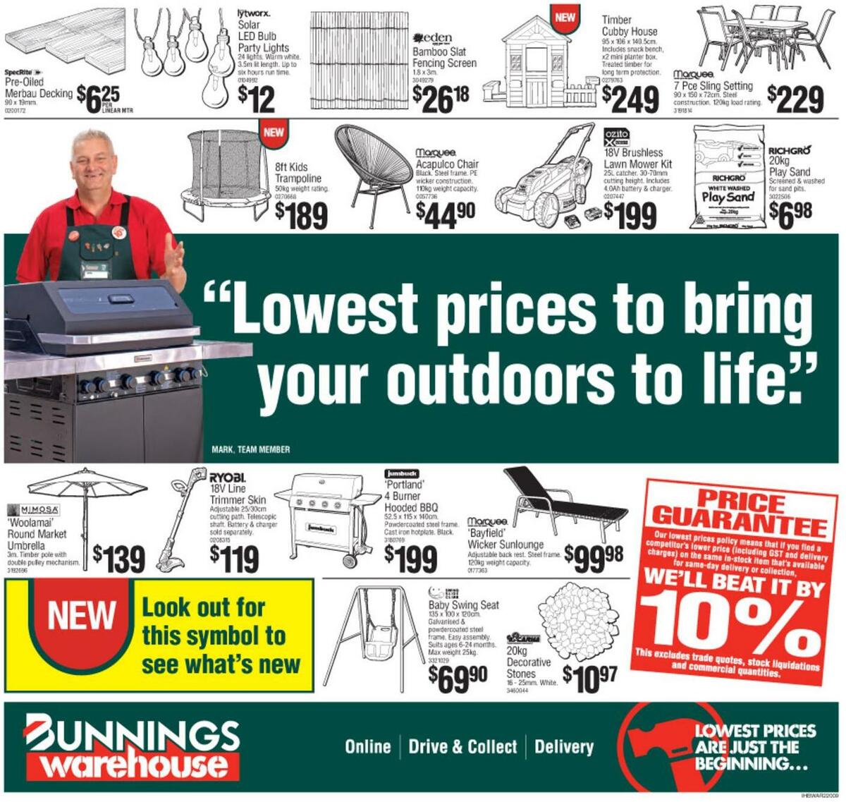Bunnings Warehouse Catalogues from 20 October