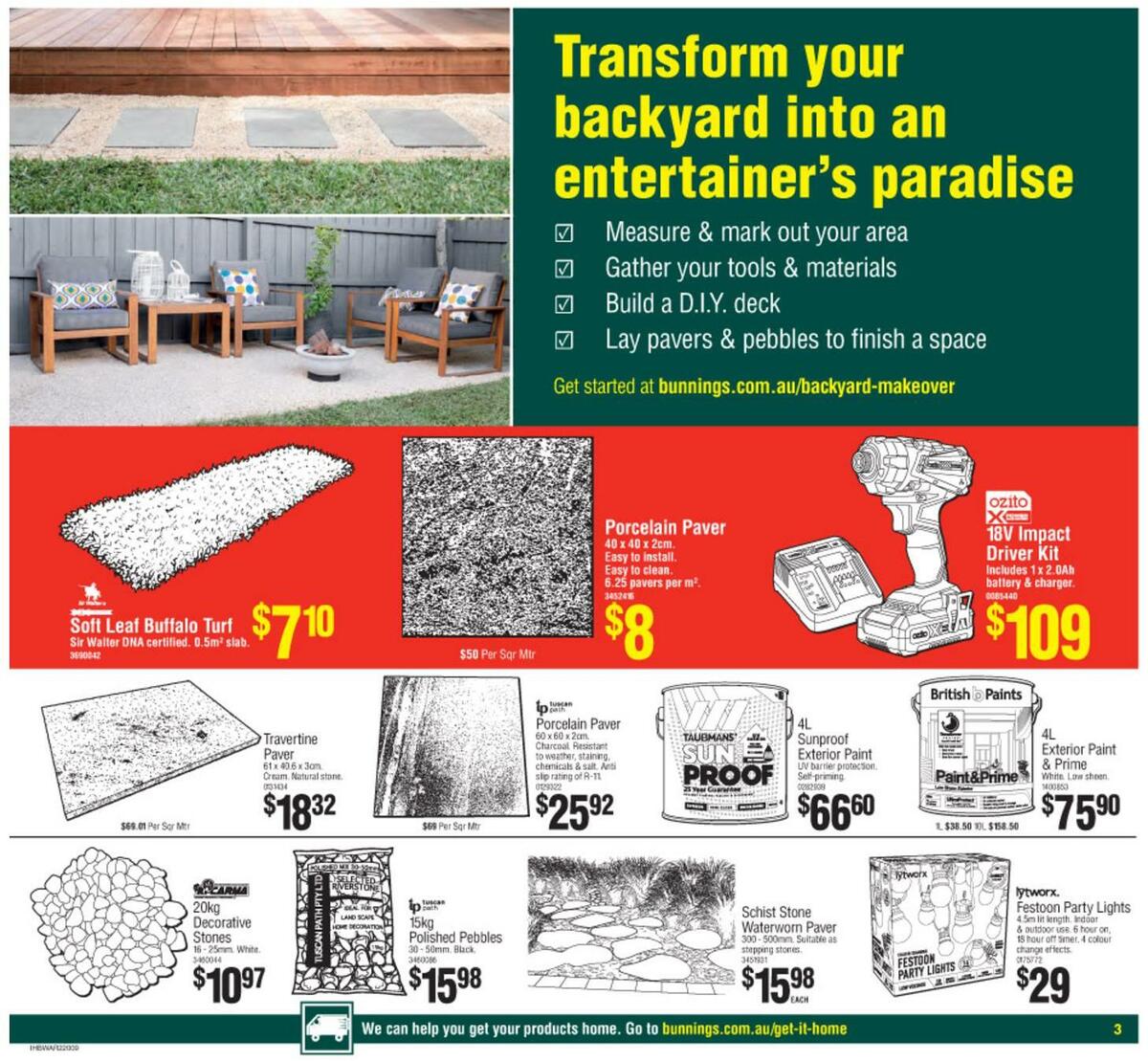 Bunnings Warehouse Catalogues from 20 October