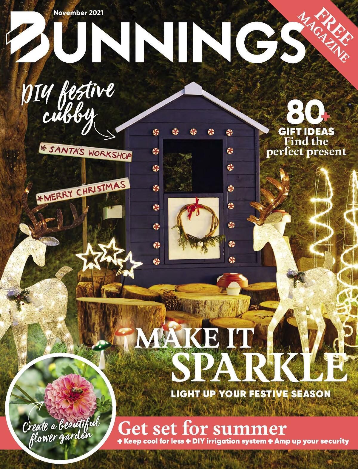 Bunnings Warehouse Magazine November Catalogues from November 1