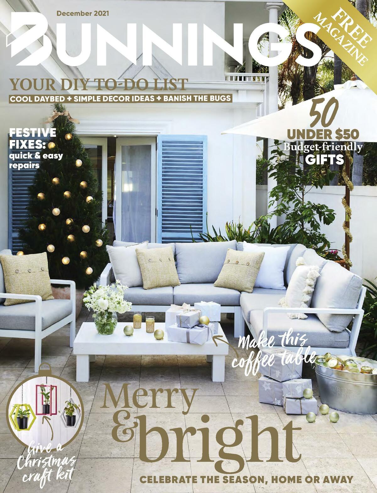 Bunnings Warehouse Magazine December Catalogues from 1 December