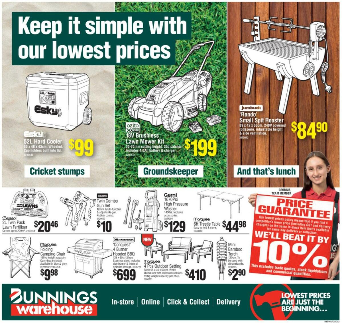 Bunnings Warehouse Catalogues from 12 January
