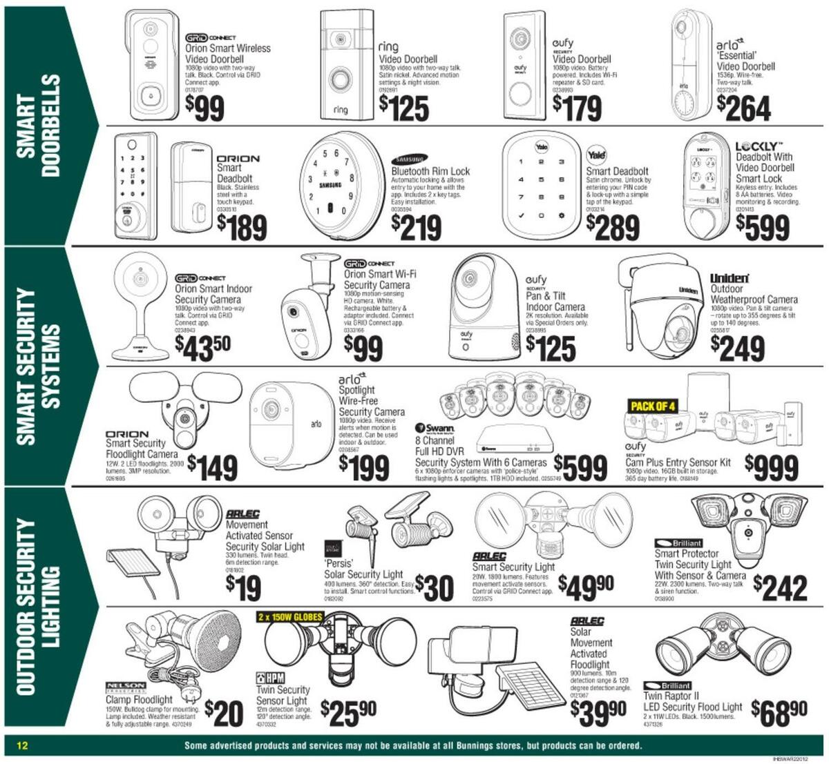 Bunnings Warehouse Catalogues from 12 January