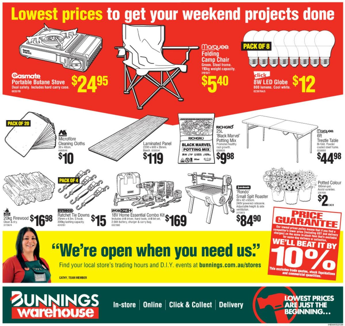 Bunnings Warehouse Catalogues from 6 April