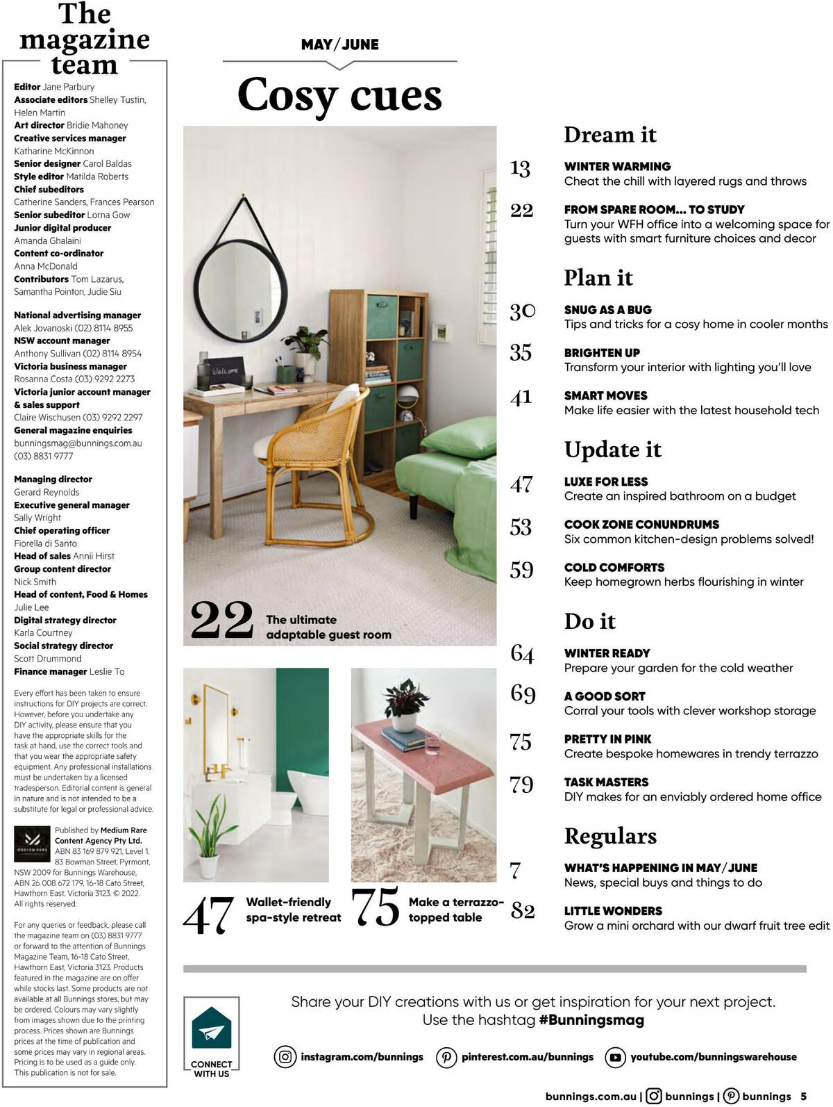 Bunnings Warehouse Magazine May/June Catalogues from 1 May