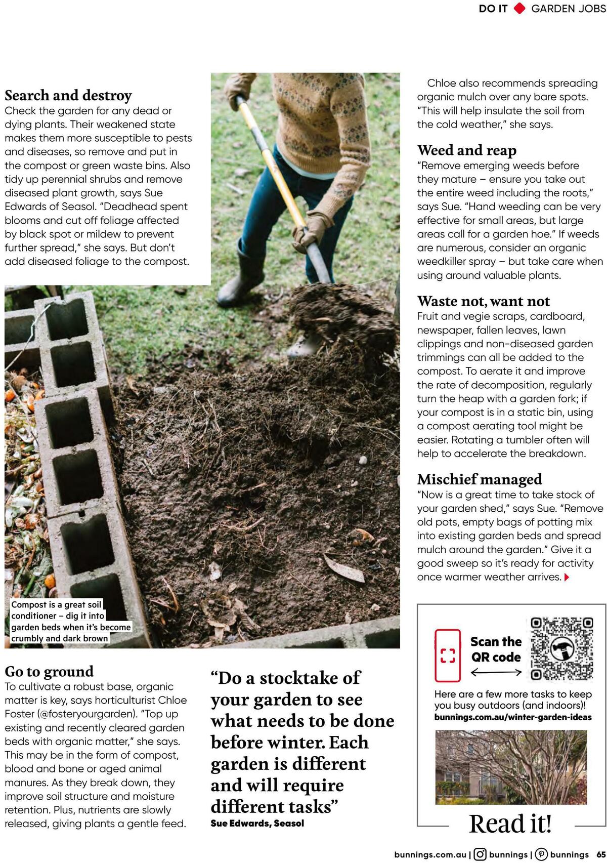 Bunnings Warehouse Magazine May/June Catalogues from 1 May